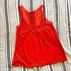Orangey pink coral camisole